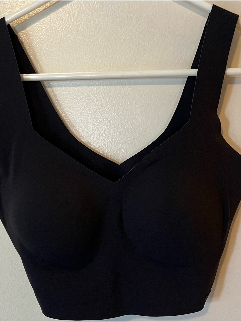 SKIMS Naked Plunge Tank Bra onyx size S-DD